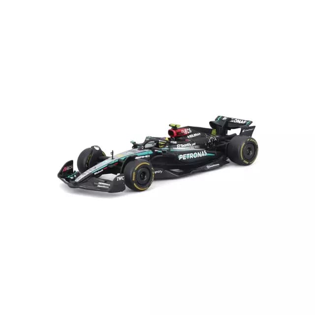 Race Mercedes Amg F1 W15 2024 con Casco Hamilton #44